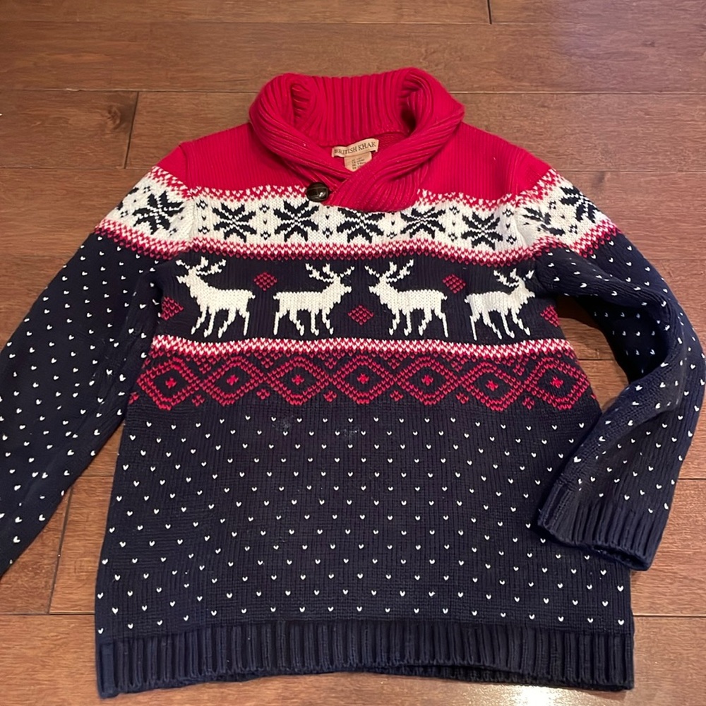 British Khaki sweater